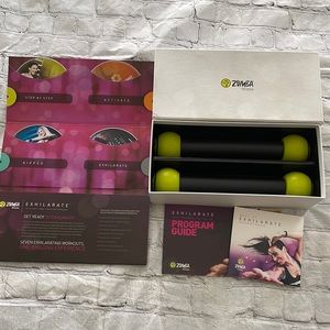 Zumba Exhilarate Workout Exercise Set